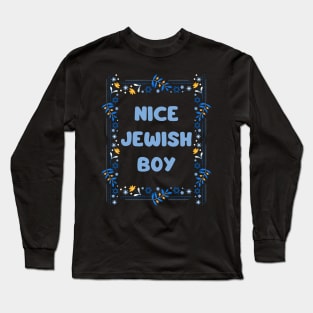 nice jewish boy Long Sleeve T-Shirt